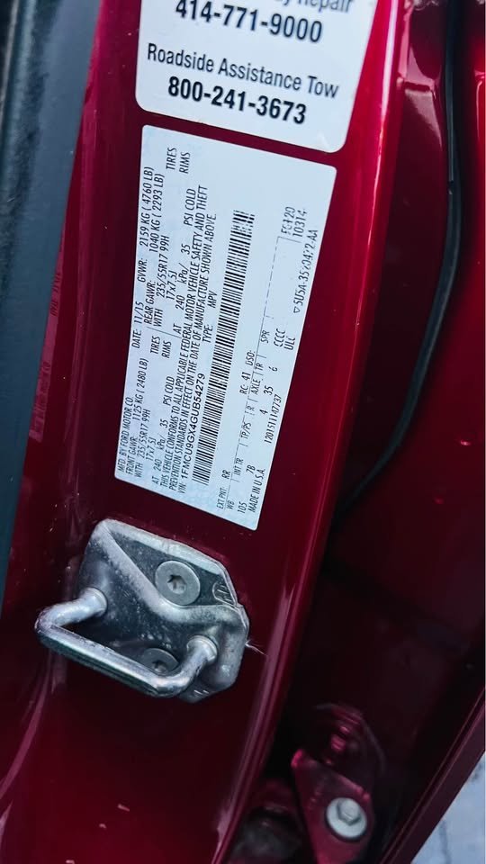 2016 Ford Escape Se Sport Utility 4D (120,000 Miles)