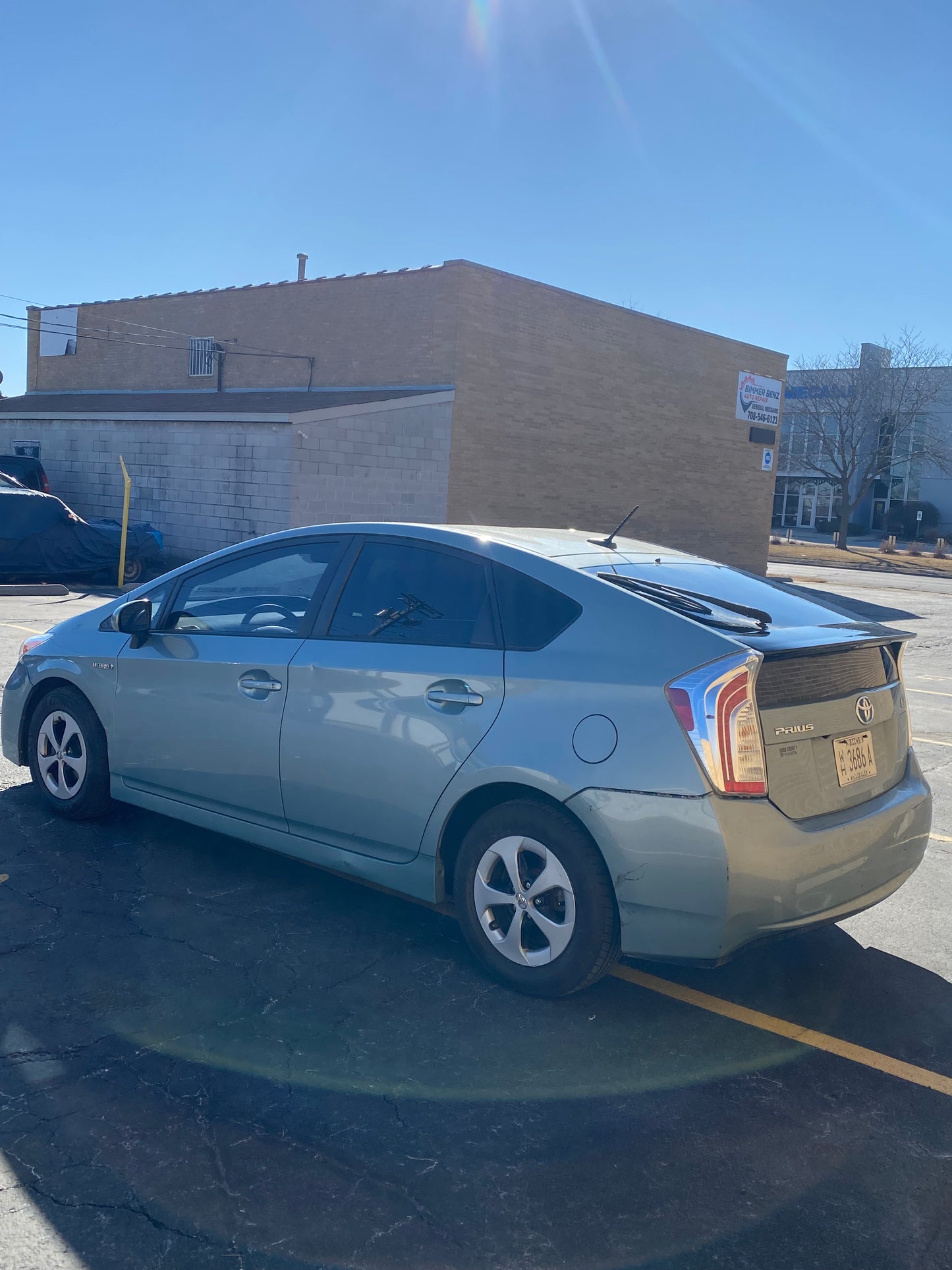 2014 TOYOTA PRIUS ( Engine and transmission changed)