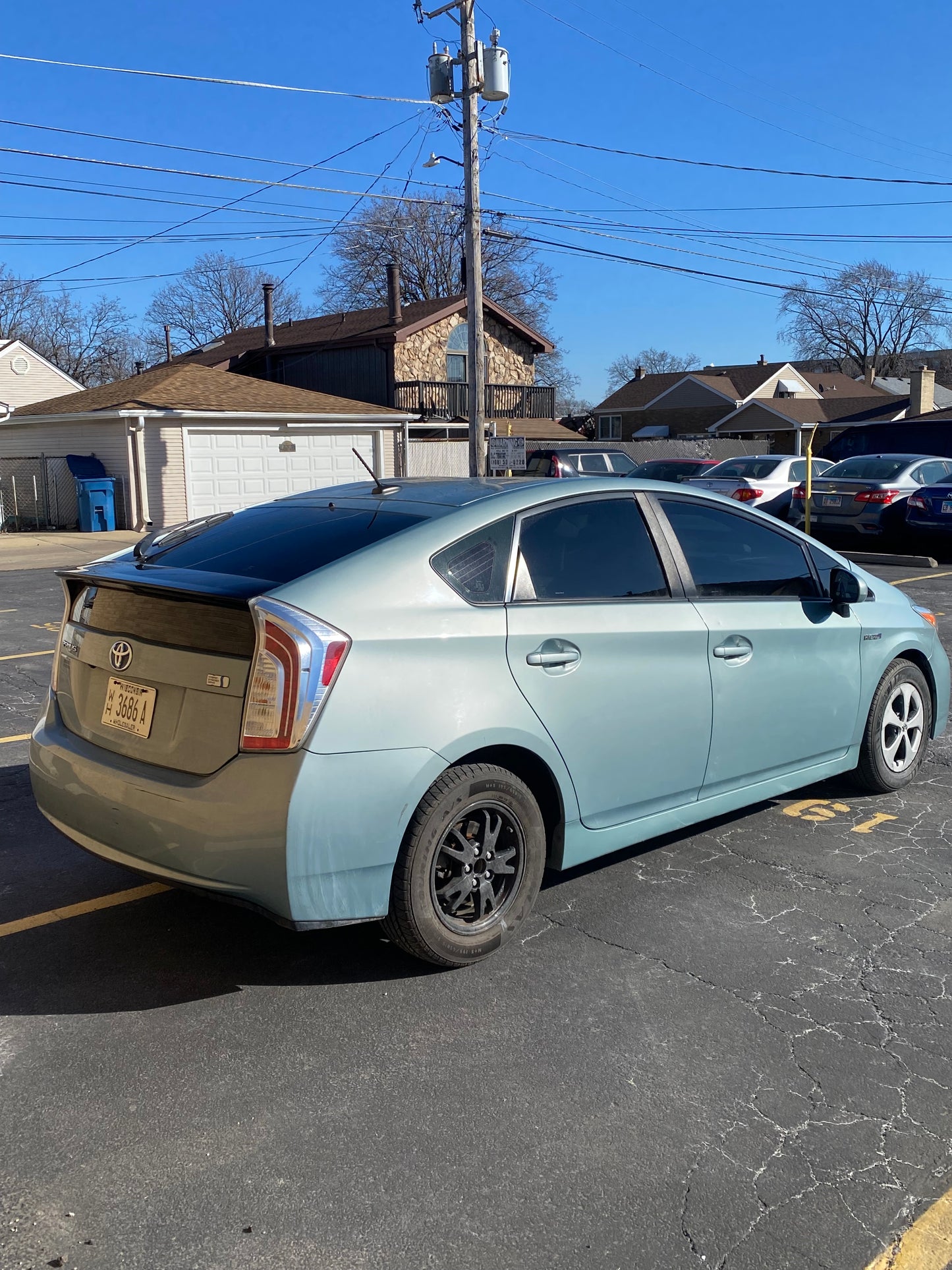 2014 TOYOTA PRIUS ( Engine and transmission changed)